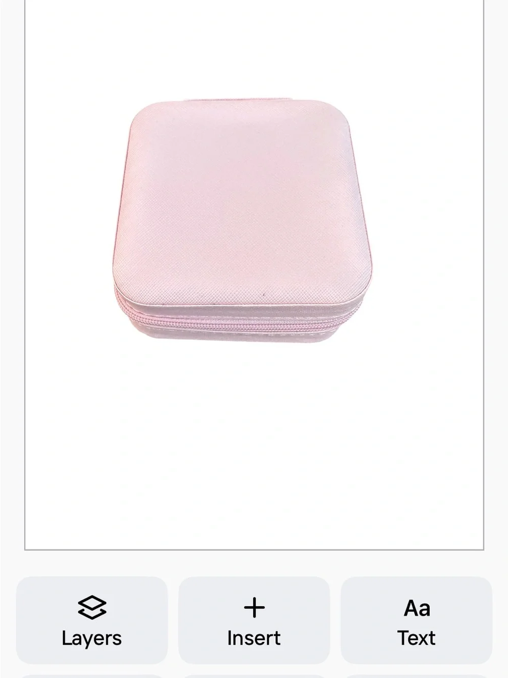 Pink Jewelry Travel Case - Compact Storage for Accessories
